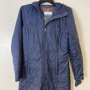 Columbia Omni heat jacket coat (navy)